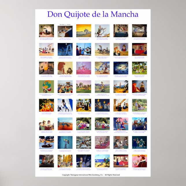 Póster ALELUYA Don Quixote por @QUIXOTEdotTV (Frente)