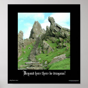 Póster Além Daqui Há Dragões