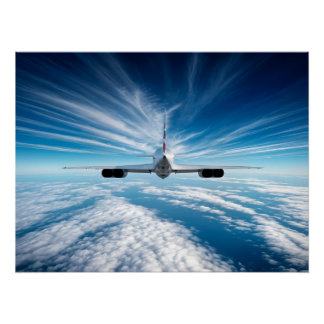 Póster Além do Horizonte: Concorde por Trás