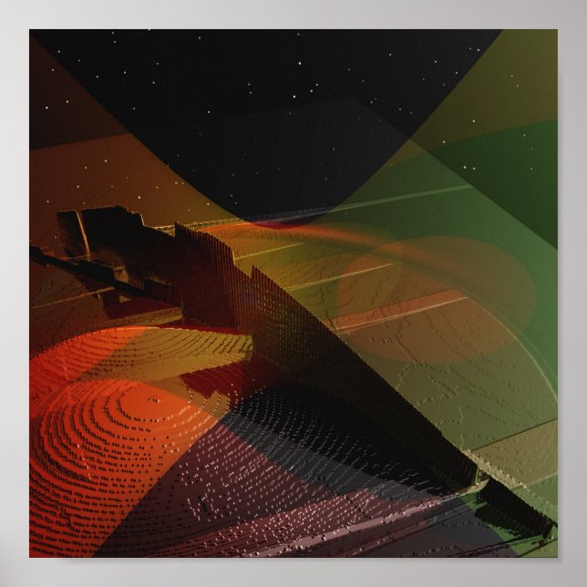 Póster Além do infinito (Frente)