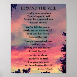 POSTER ALÉM DO POEMA VEIL
