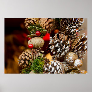 Póster Alemanha, água de Colônia. Natal da catedral da