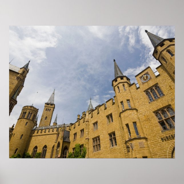 Póster Alemanha, Baden-Württemberg, Hechingen (Região) (Frente)