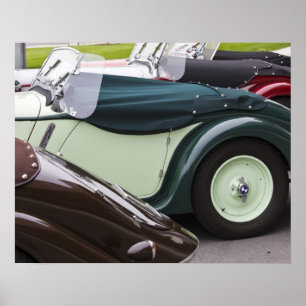 Póster Alemanha, Bayern-Bavaria, Munique. BMW Welt Car 4