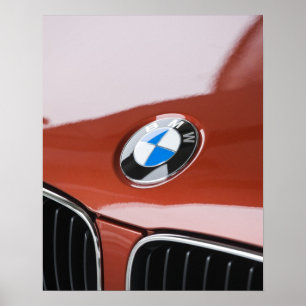 Póster Alemanha, Bayern-Baviera, Munique. BMW Welt Carro 