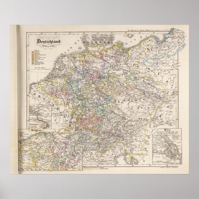 Póster Alemanha entre 1649 e 1792 (Frente)