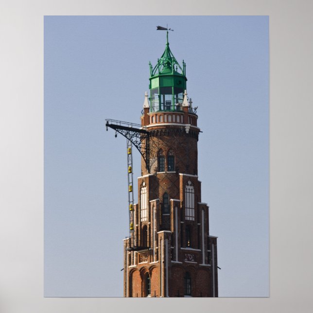 Póster Alemanha, Estado de Bremen, Bremerhaven. Porto (Frente)