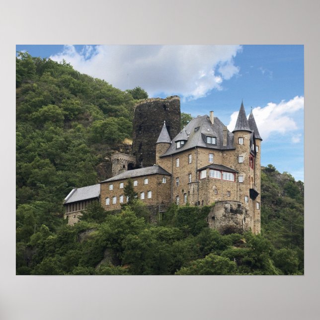 Póster Alemanha, Sankt Goarshausen, Sankt Goarshausen (Frente)