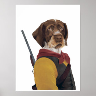 Poster alemão de Drahtaar da arma DR152