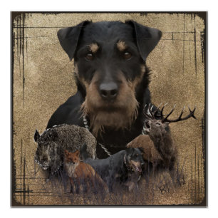 Póster Alemão Jagdterrier Tapeçaria