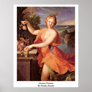 Poster Alemão Pomona por Nicolas Fouche