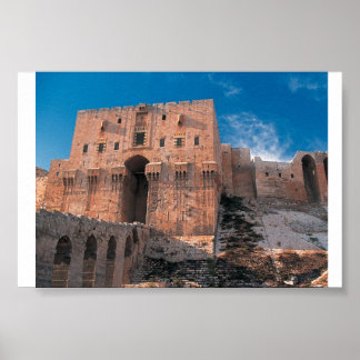 Poster Aleppo Citadel