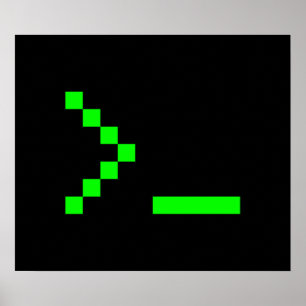 Póster Alerta da entrada de texto do computador da velha