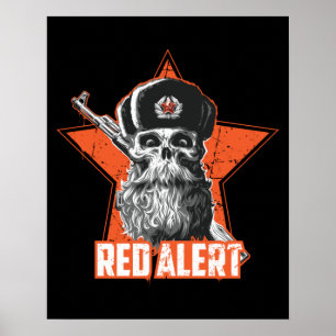 Poster Alerta Vermelho