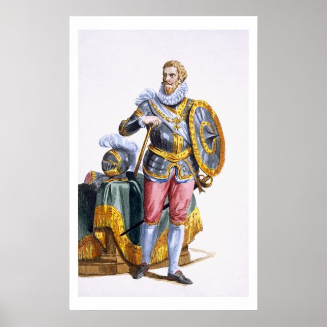 Poster Alessandro Farnese (1546-92) Duque de Parma de 'R (Frente)