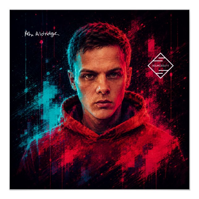 Póster Alex Aldridge (Frente)