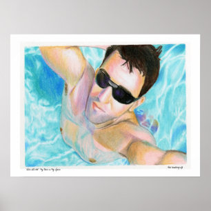 Poster "Alex All Wet" Minha Cara no Meu Spa...