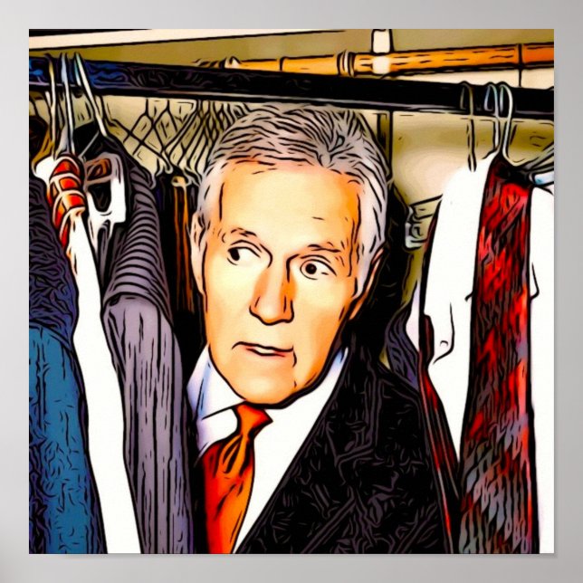 Poster Alex Trebek (Frente)