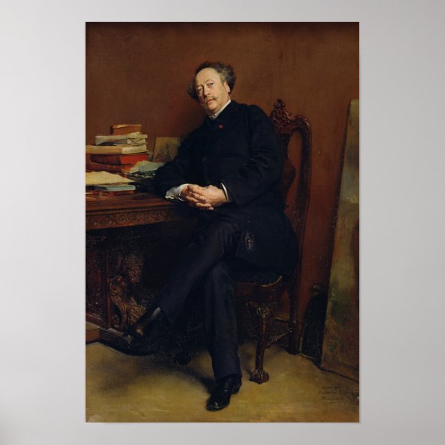 Póster Alexander Dumas Fils 1877 (Frente)