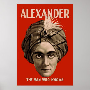 Póster Alexander o homem que sabe