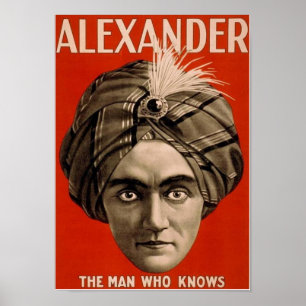 Póster Alexander o homem que sabe