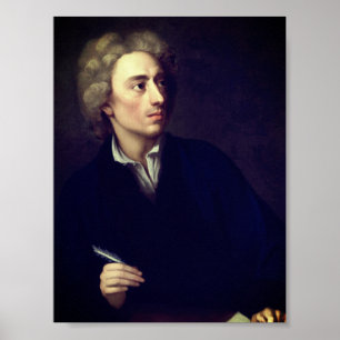 Poster Alexander Pope (retrato de Michael Dahl, c. 1727]