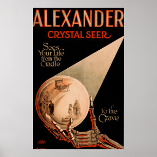 Póster Alexander vê sua vida do berço