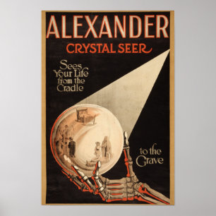 Poster Alexandre, Crystal "Cradle to the Grave" Magia