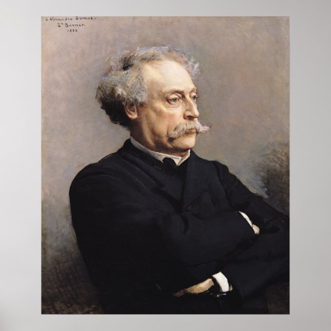 Póster Alexandre Dumas Fils 1886 (Frente)