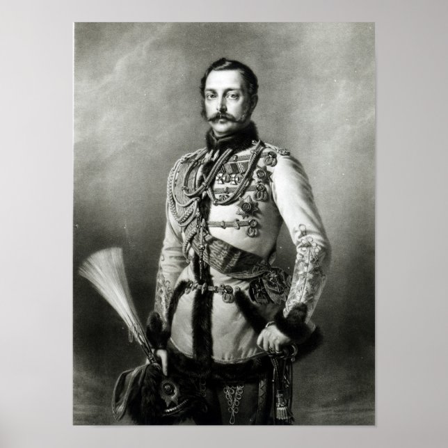 Poster Alexandre II da Rússia (Frente)