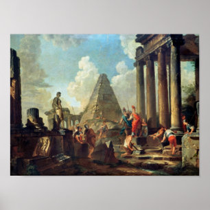 Poster Alexandre III, o Excelente diante do Tumba