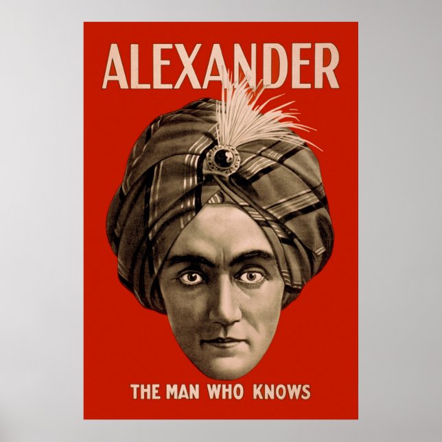 Póster Alexandre, o Homem Que Conhece (Frente)