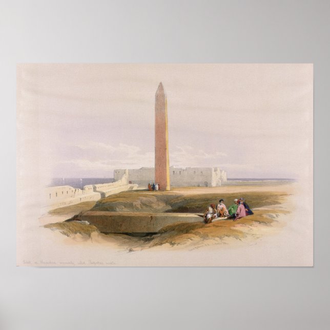 Póster Alexandria, comumente chamada de Cleópatra (Frente)