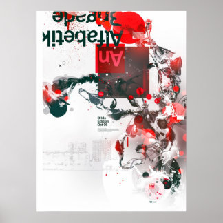 Póster Alfabetik Brigade