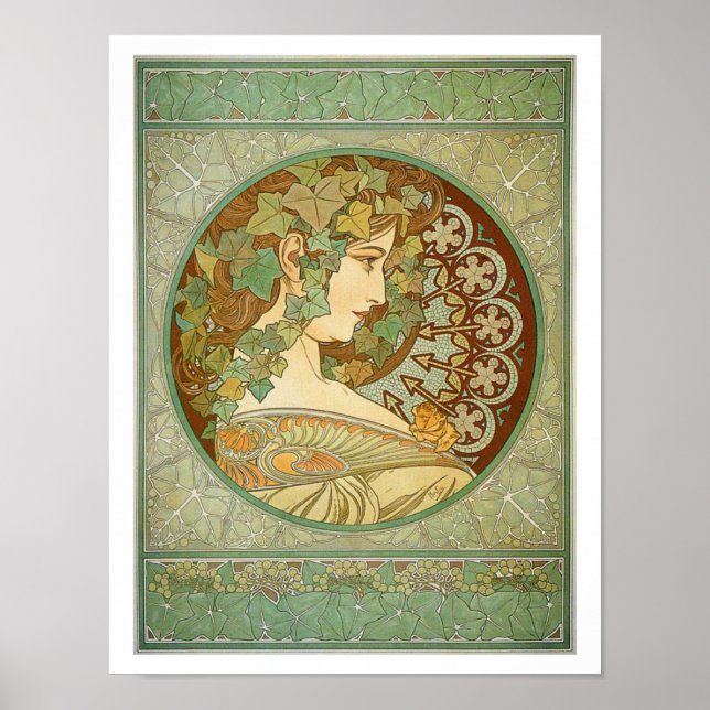 Poster Alfons M. Mucha (Frente)
