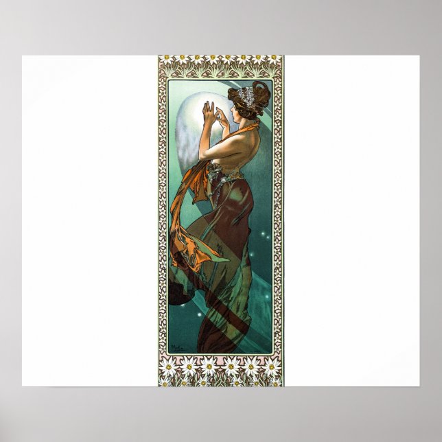 Poster alfons mucha Nordeste (Frente)