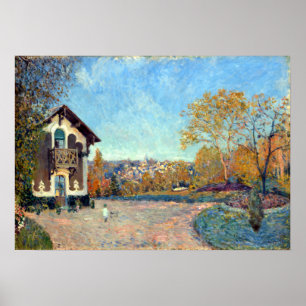 Póster Alfred Sisley View de Marly-le-Roi de Coeur-Vola