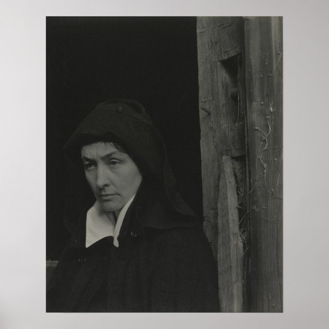 Poster Alfred Stieglitz Georgia O’Keeffe Portrait (Frente)