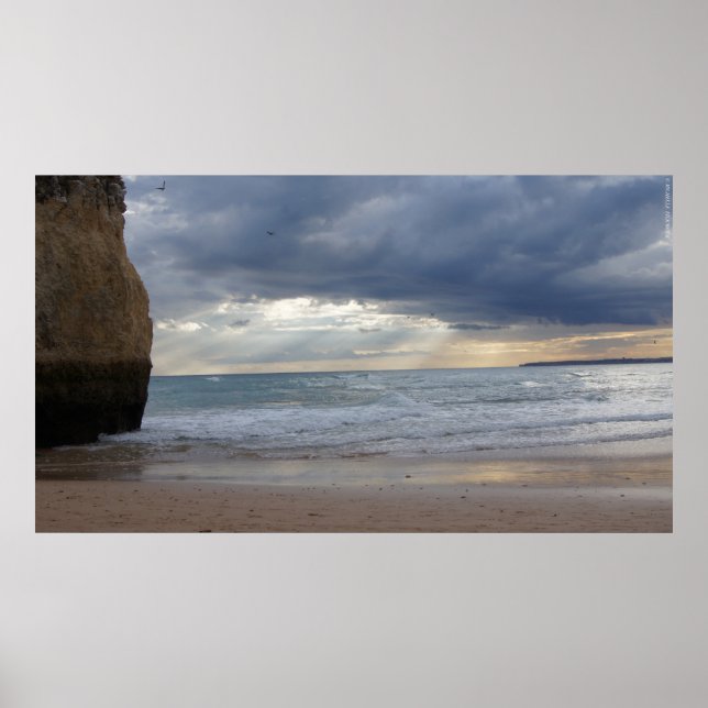 Poster Algarve – Portugal – Beach – Strand – Sea – Meer (Frente)