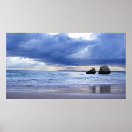 Poster Algarve – Portugal – Beach – Strand – Sea – Meer