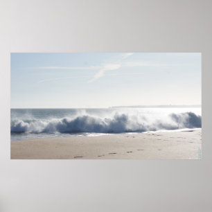 Poster Algarve - Portugal - Praia - Estrada - Mar - Meer