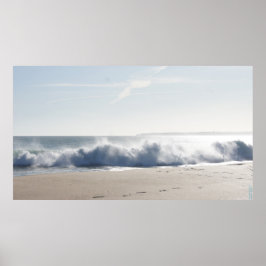 Poster Algarve - Portugal - Praia - Estrada - Mar - Meia