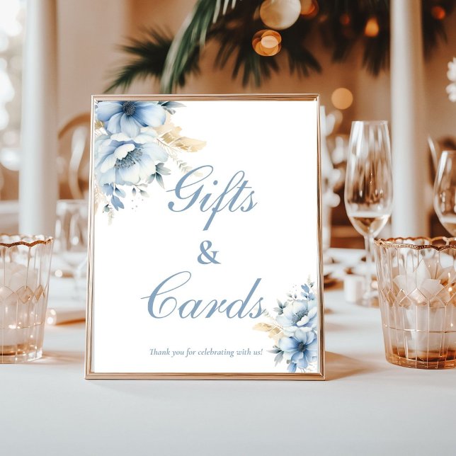 Poster Algo de azul antes de eu fazer um presente azul e  (Criador carregado)