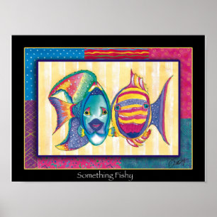 Póster Algo-peixe-poster