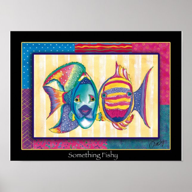 Póster Algo-peixe-poster (Frente)