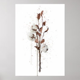 Poster Algodão