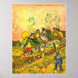 Poster Algodão achatado ao Sol (van Gogh)