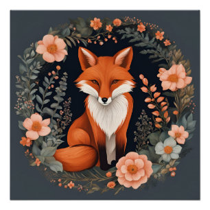 Póster Algodão-Fox