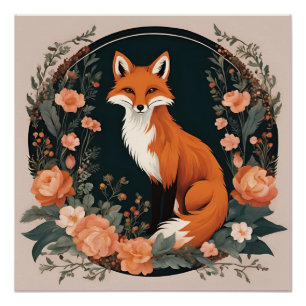 Póster Algodão-Fox