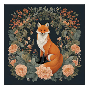 Póster Algodão-Fox